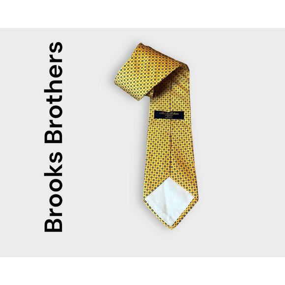 Brooks Brothers 100% Silk Neck Tie - Picture 2 of 3